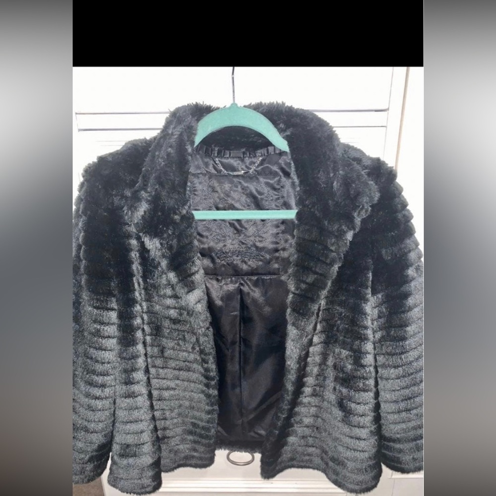 Faux Fur Jacket from Express